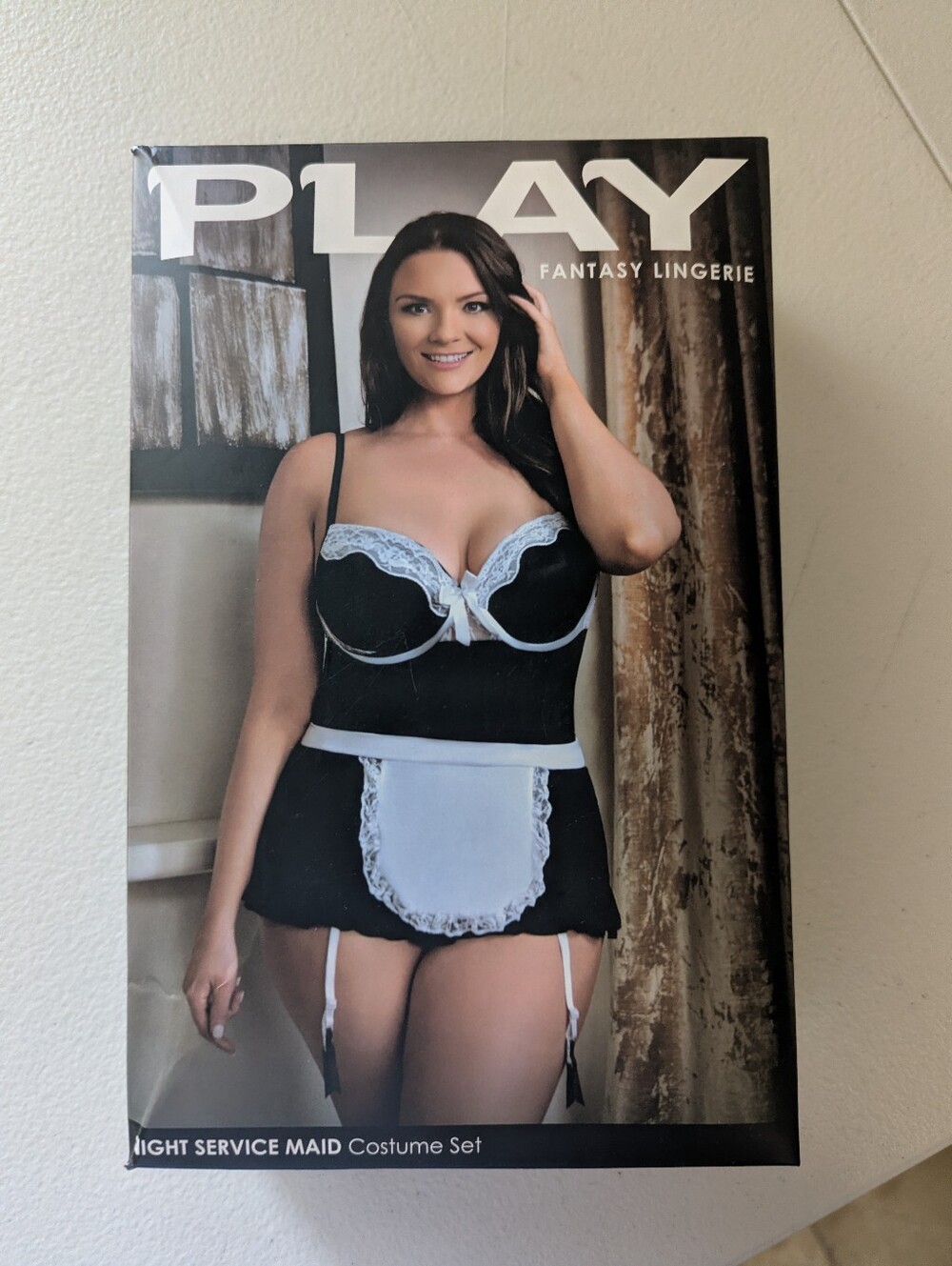 New Black & White Maid Costume Set 3X/4X